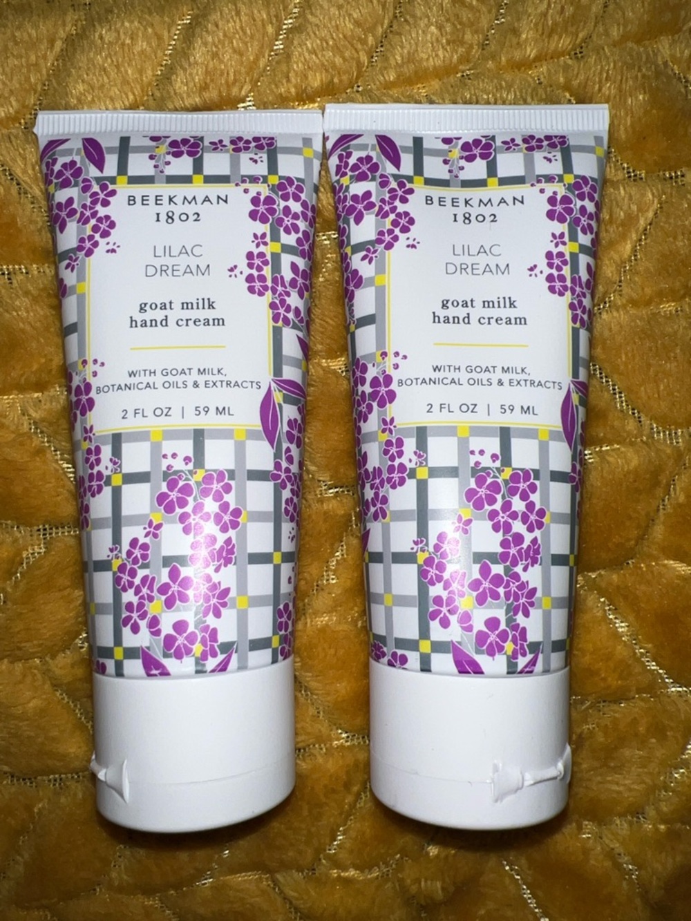 Beekman 1802 Lilac Dream Goat Milk Hand Cream Duo